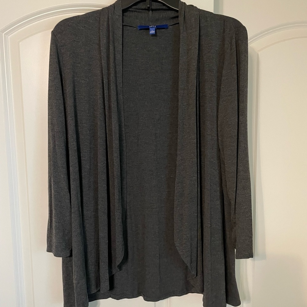 Apt 9 Women’s Gray Cardigan